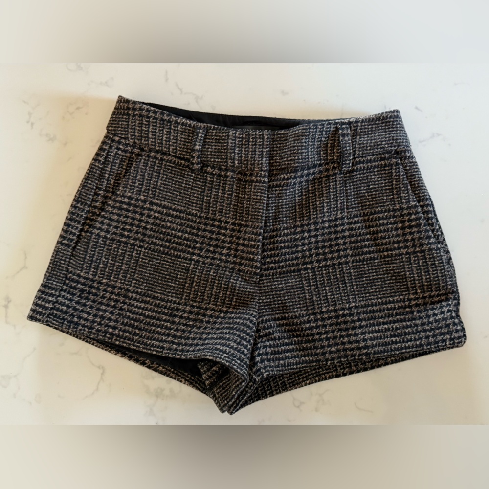 Dynamite Black and Gray Women Shorts